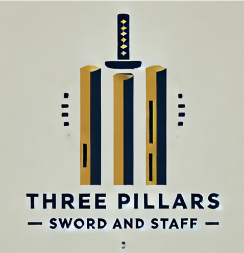 Three Pillars Sword and Staff